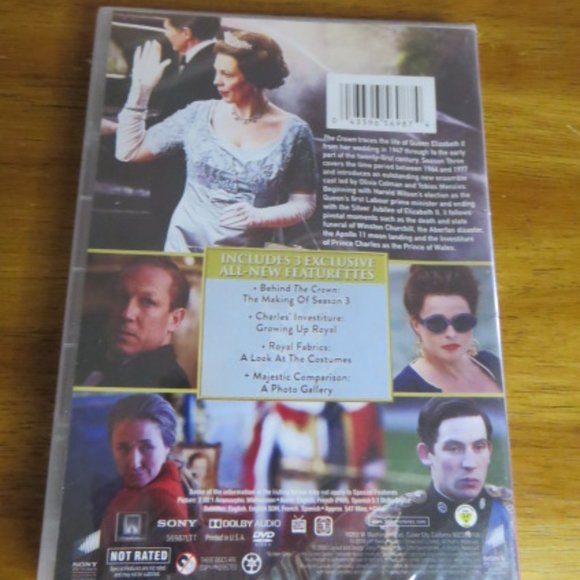 New The Crown Complete Season 3 DVD - Picture 3 of 5